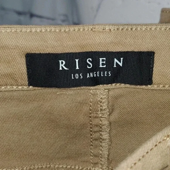 Risen Distressed Cuffed Ankle Skinny Jeans Size 2XL NWT - Picture 9 of 15